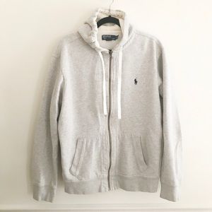 Ralph Lauren hooded zip-up sweatshirt